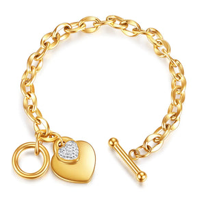 Pulseira Diana Banhada em Ouro 18k