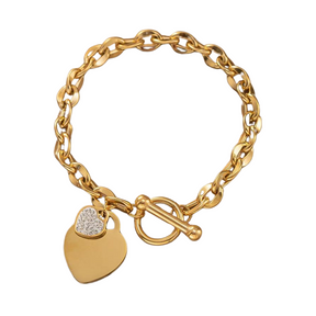 Pulseira Diana Banhada em Ouro 18k