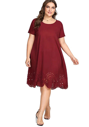 Vestido Plus Size Soltinho