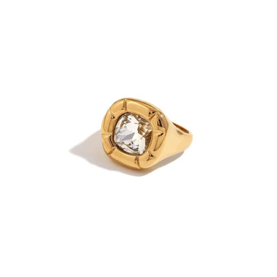 Dulcis Cocktail Ring Plated in 18K Gold