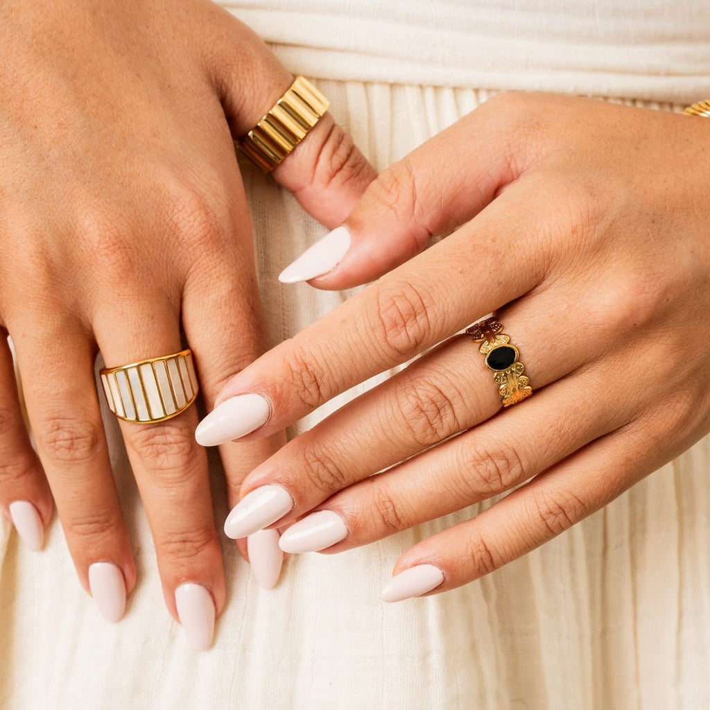 Colosseum Ring Plated in 18k Gold