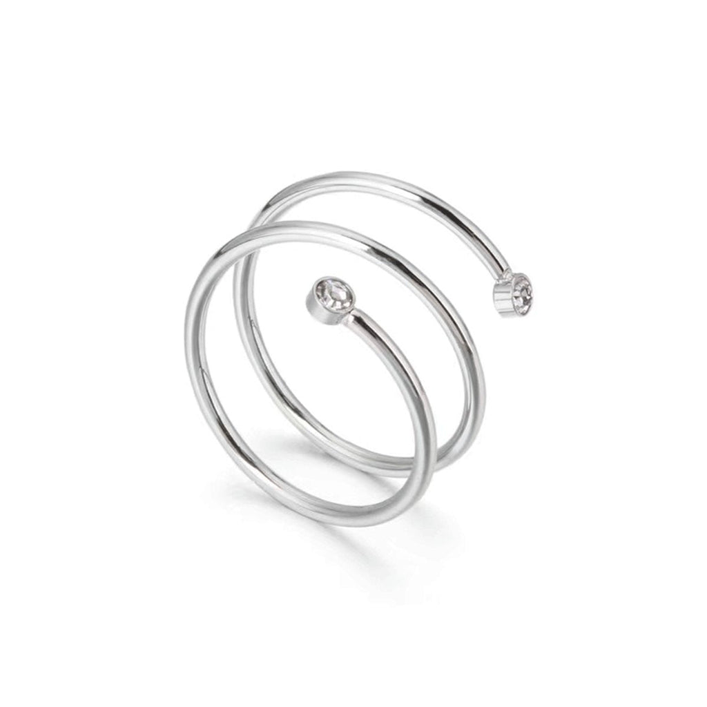 Fine Spiral Ring - Silver