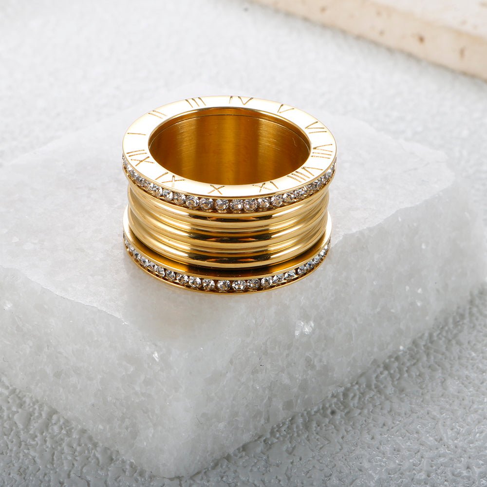 Luxury Imperial Ring Plated in 18K Gold