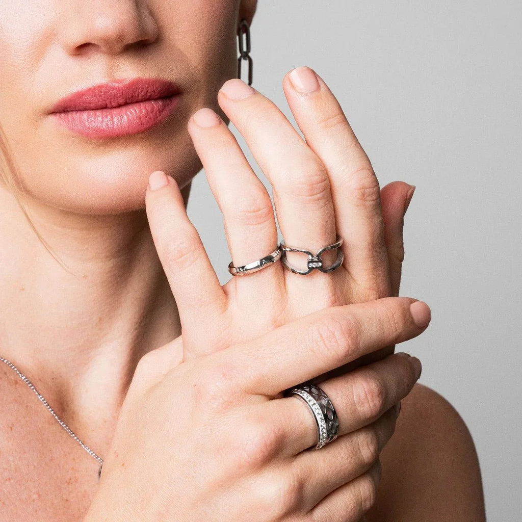 Mosaic Ring - Silver