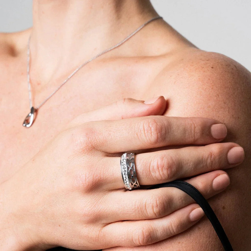 Mosaic Ring - Silver