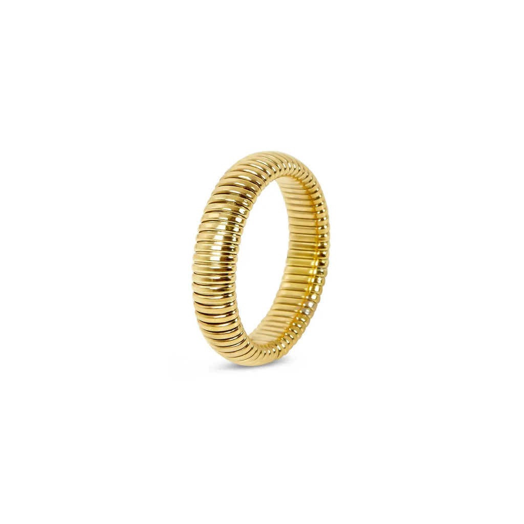Pisa Ring Plated in 18K Gold