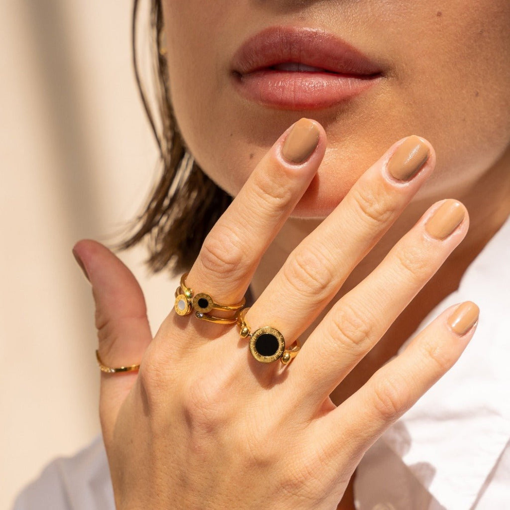 Roman Venice Ring Plated in 18K Gold