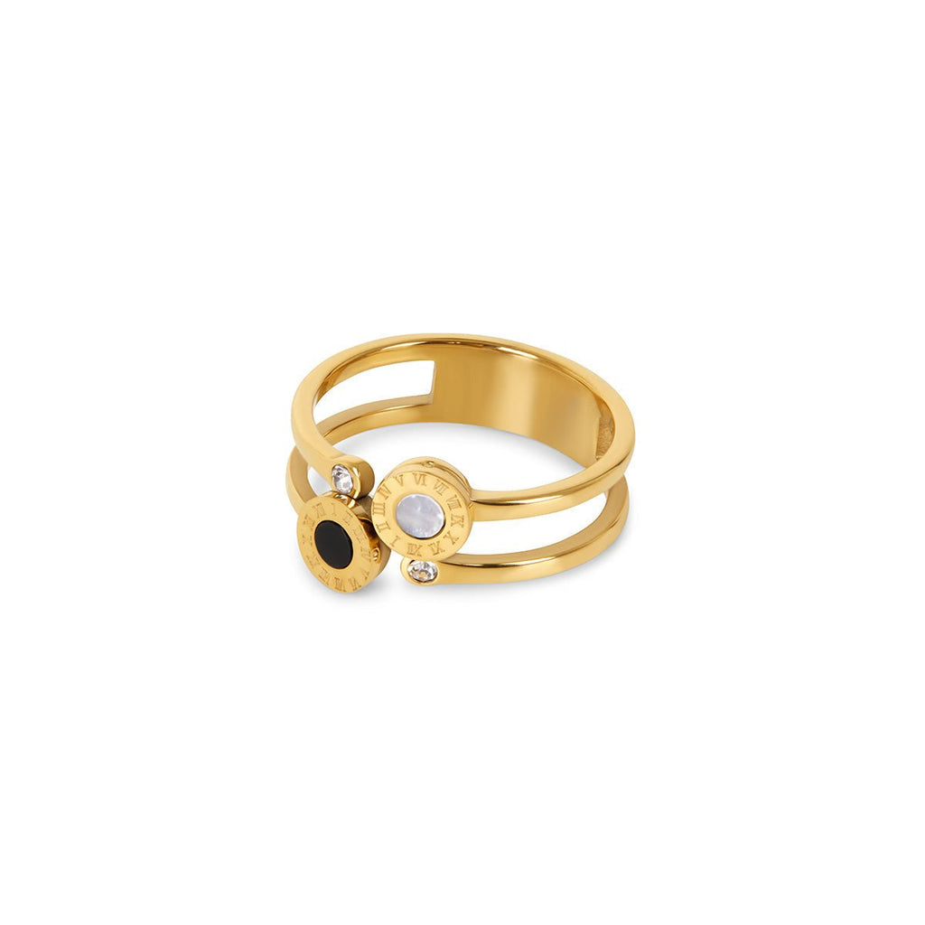 Roman Venice Ring Plated in 18K Gold