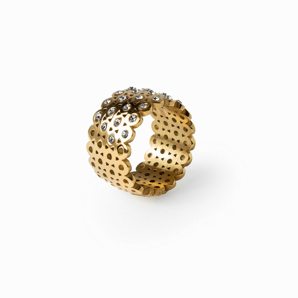 Valenciana Ring Plated in 18K Gold