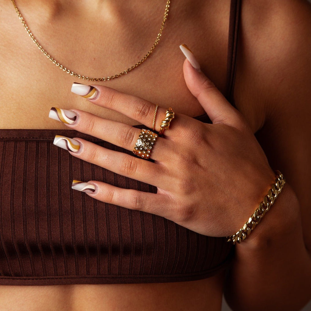 Valenciana Ring Plated in 18K Gold