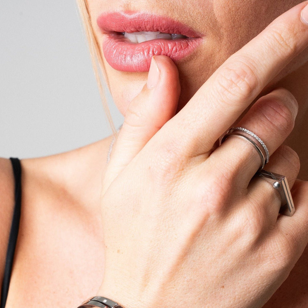 Vienne Double Ring - Silver