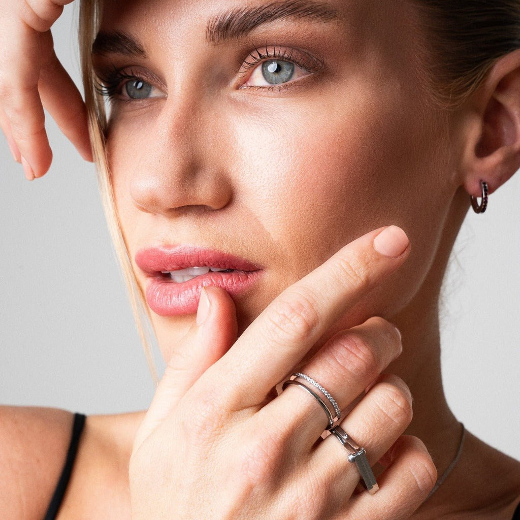 Vienne Double Ring - Silver