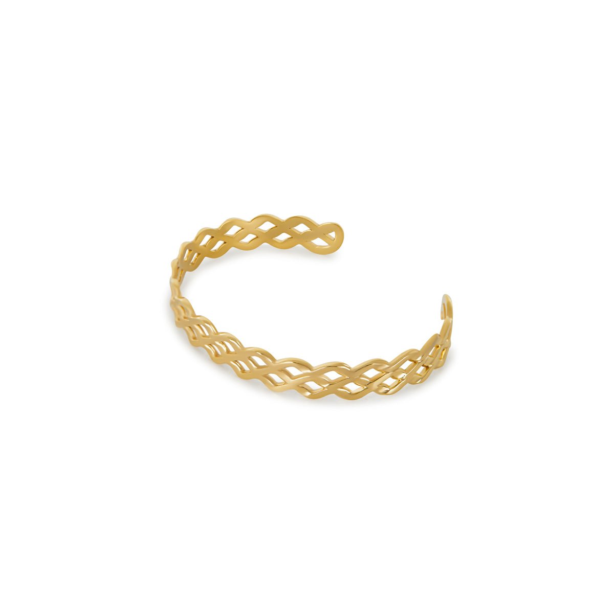 Blogger Bracelet Plated in 18K Gold