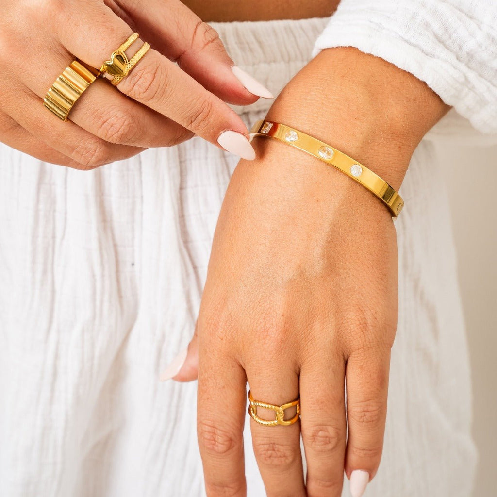 Catherine Bracelet Plated in 18k Gold