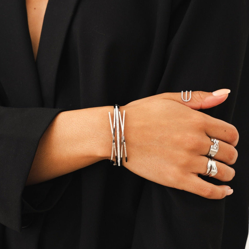 Florence Zirconia Bracelet - Silver