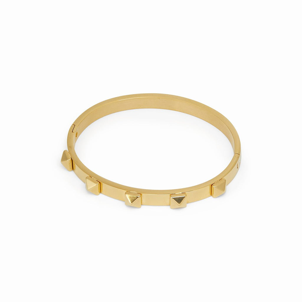 18K Gold Plated Studded Bracelet