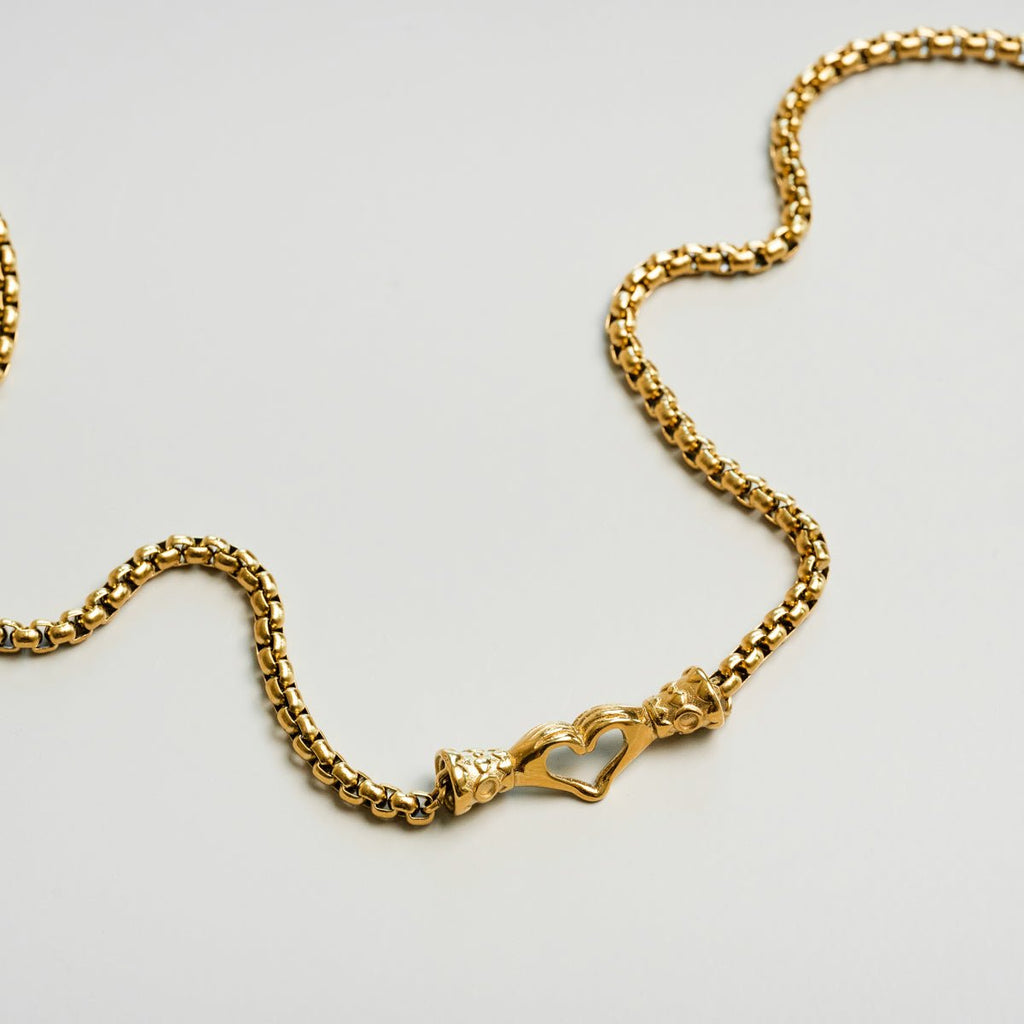 Amavi Necklace Plated in 18K Gold