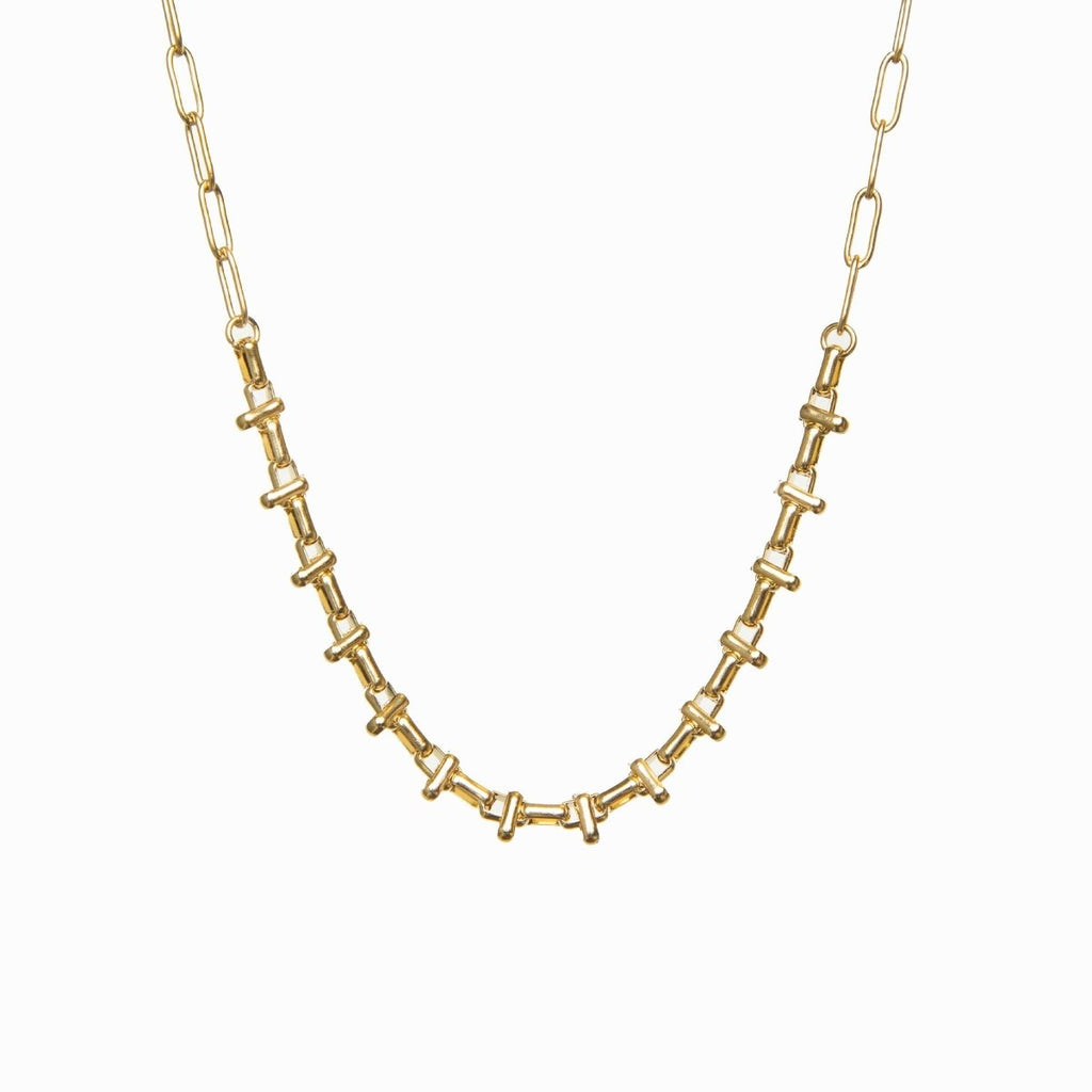 Cairo Necklace Plated in 18K Gold