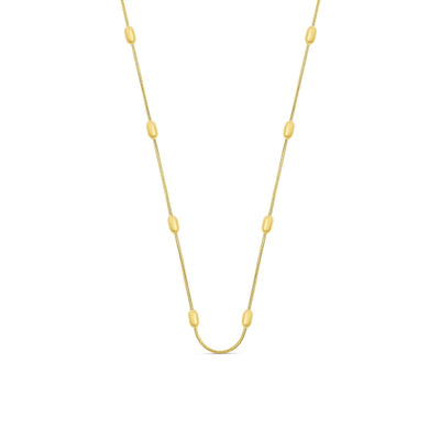 18K Gold Plated Sphere Necklace