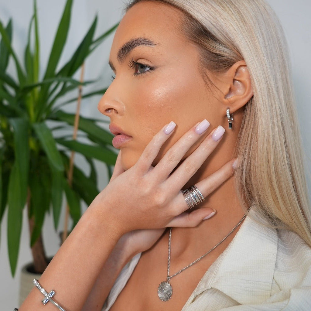 Glow Necklace - Silver