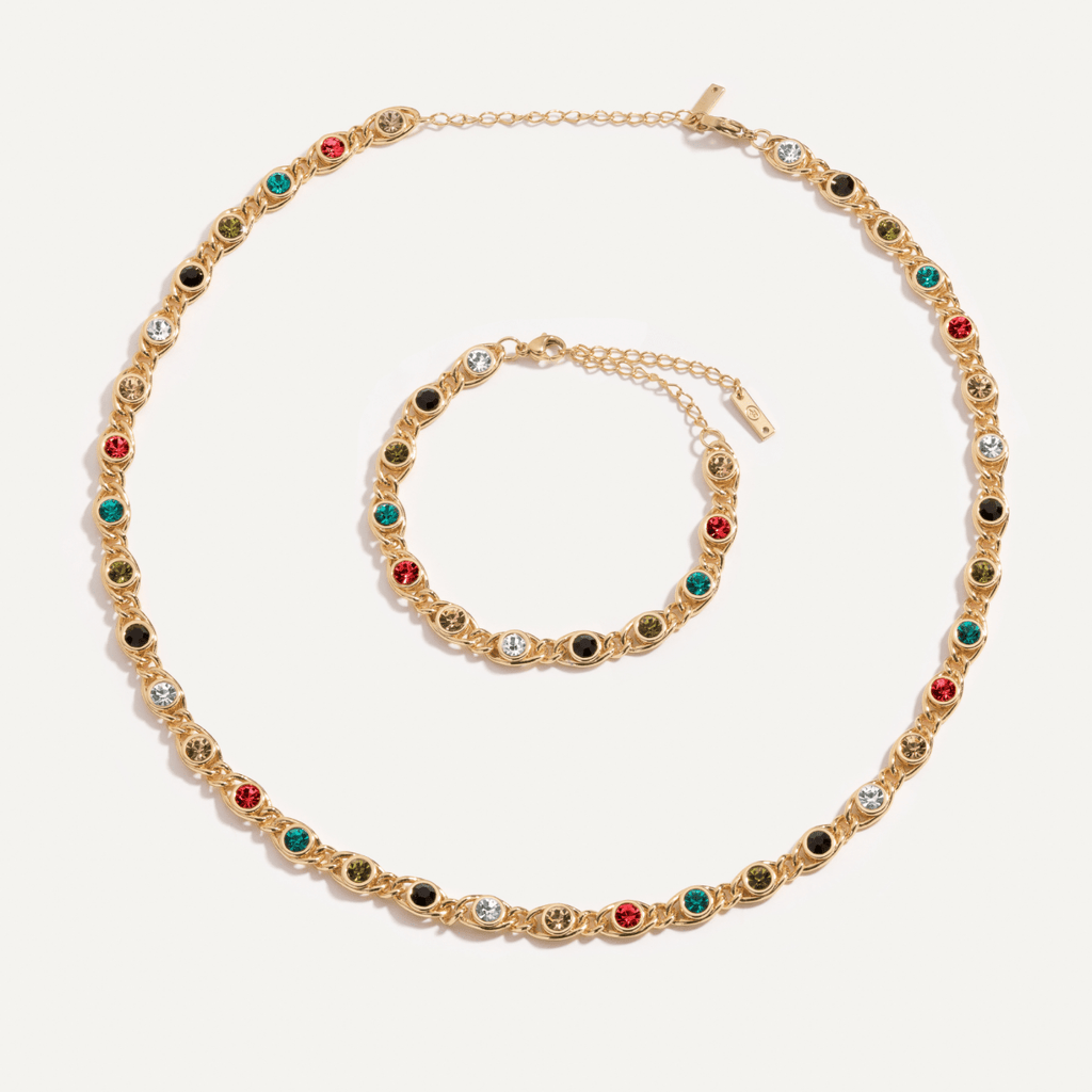 Chloé Set Plated in 18k Gold