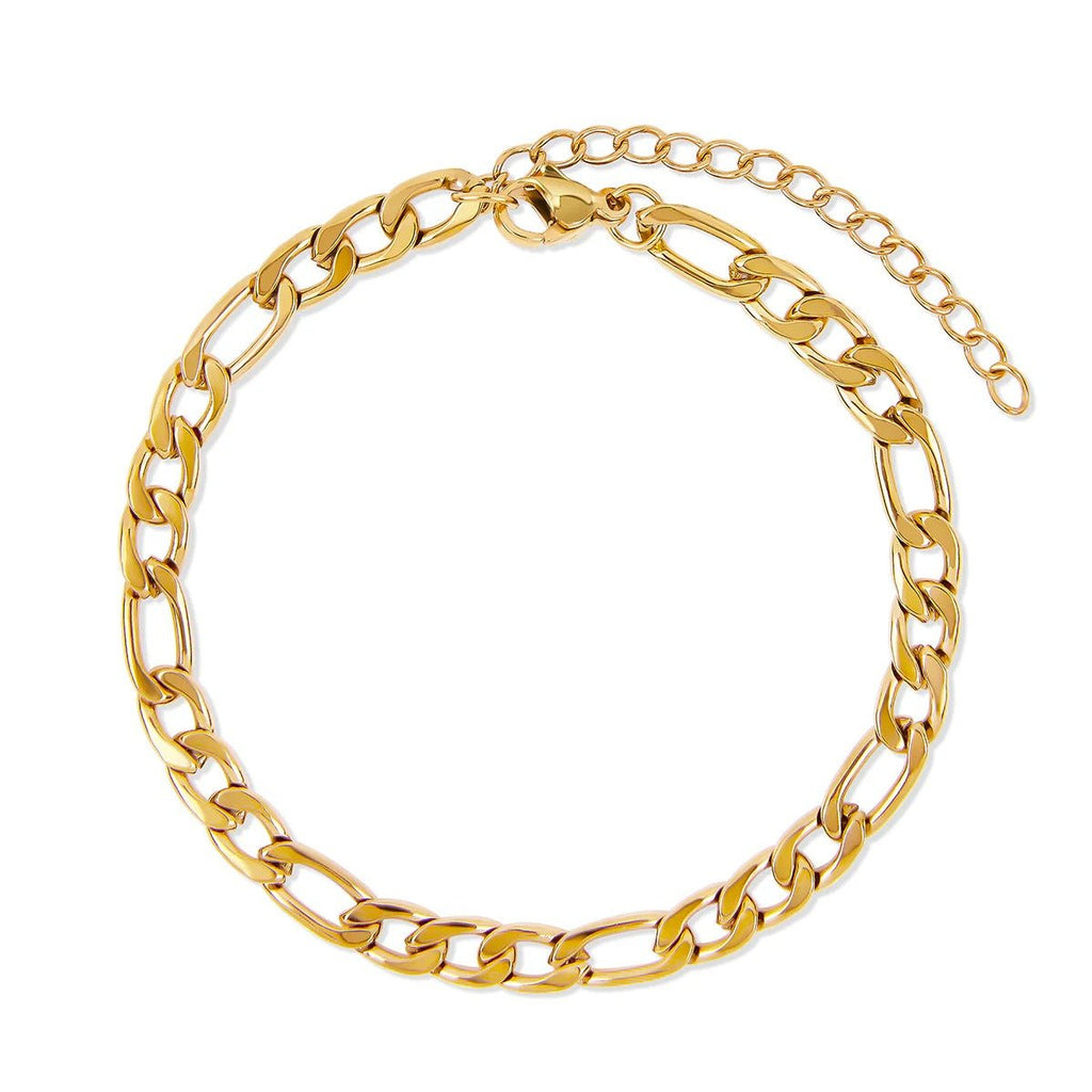 Elegance Bracelet Set & Knot Bangle Plated in 18K Gold