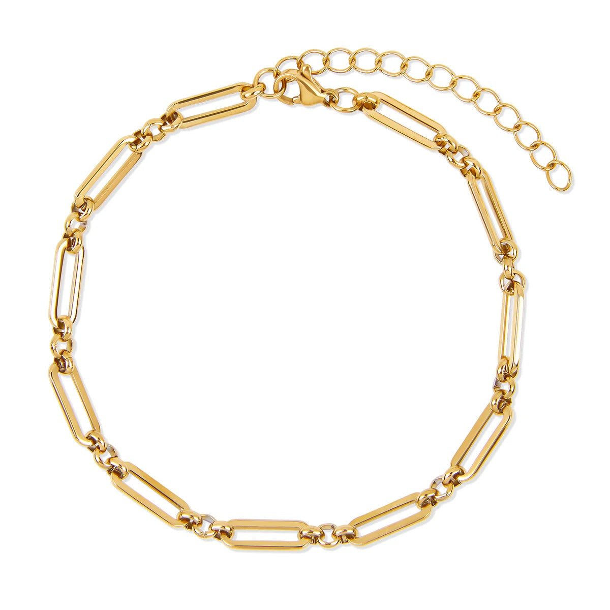 Elegance Bracelet Set & Knot Bangle Plated in 18K Gold
