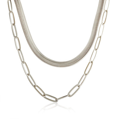 Antonela Necklace Mix - Silver