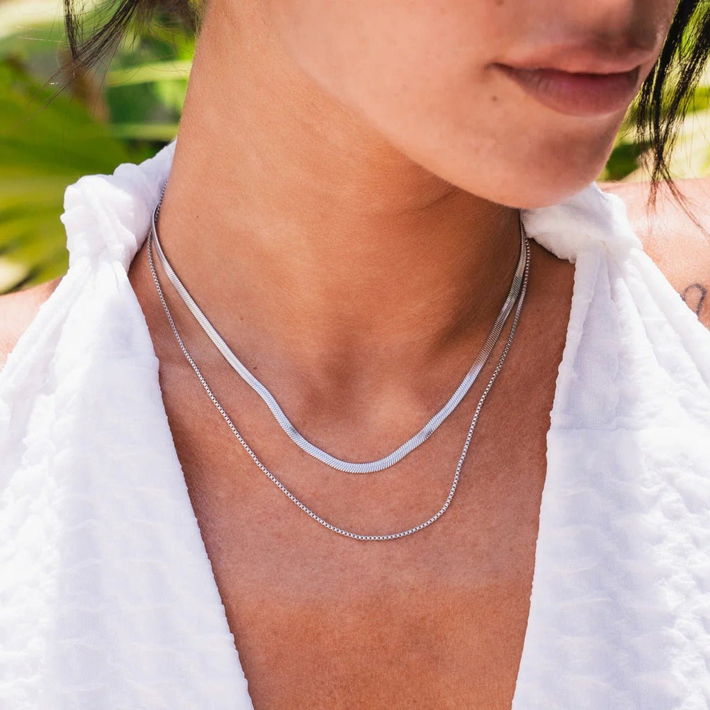 Essentials Necklace Mix - Silver