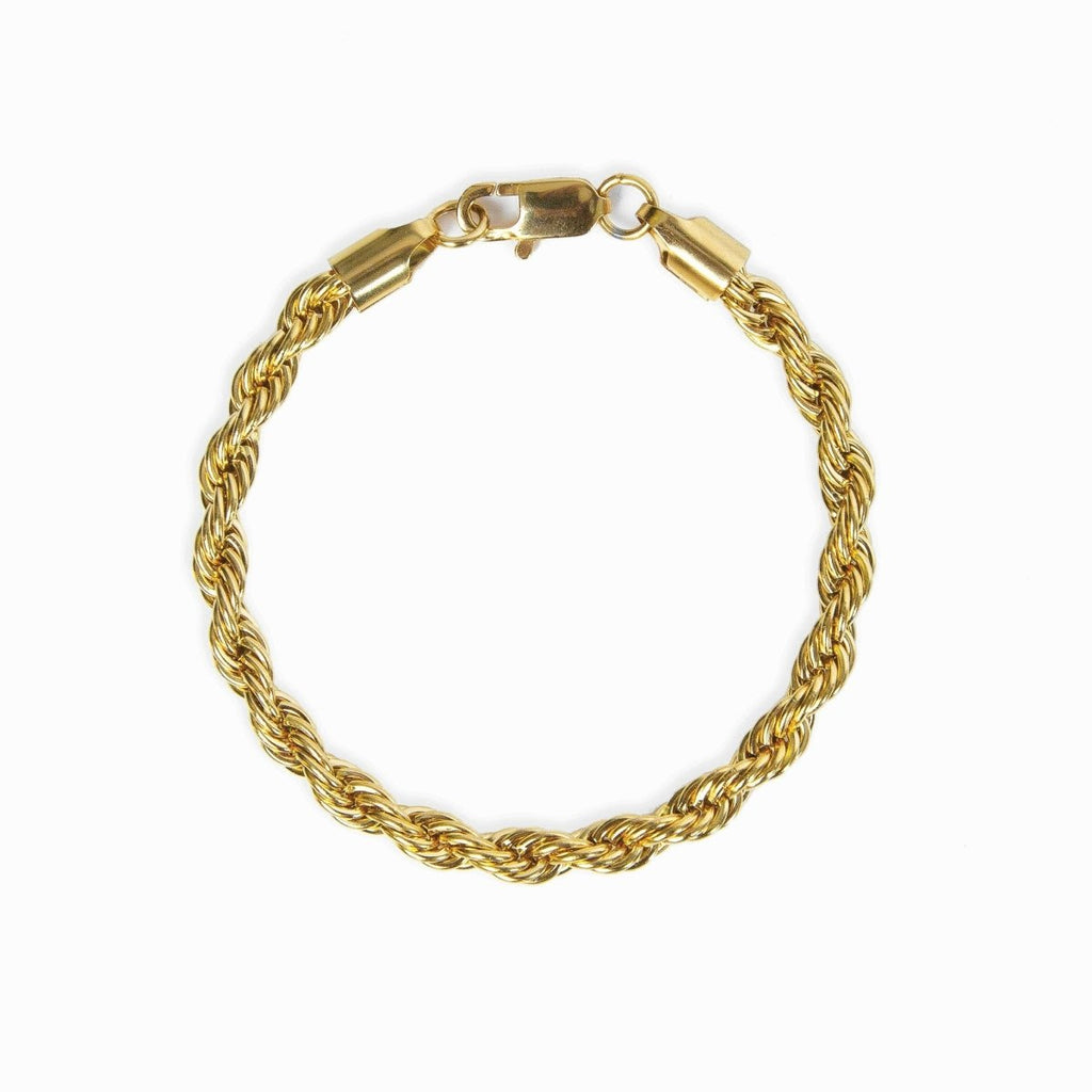 18K Gold Plated Bahian Cord Bracelet