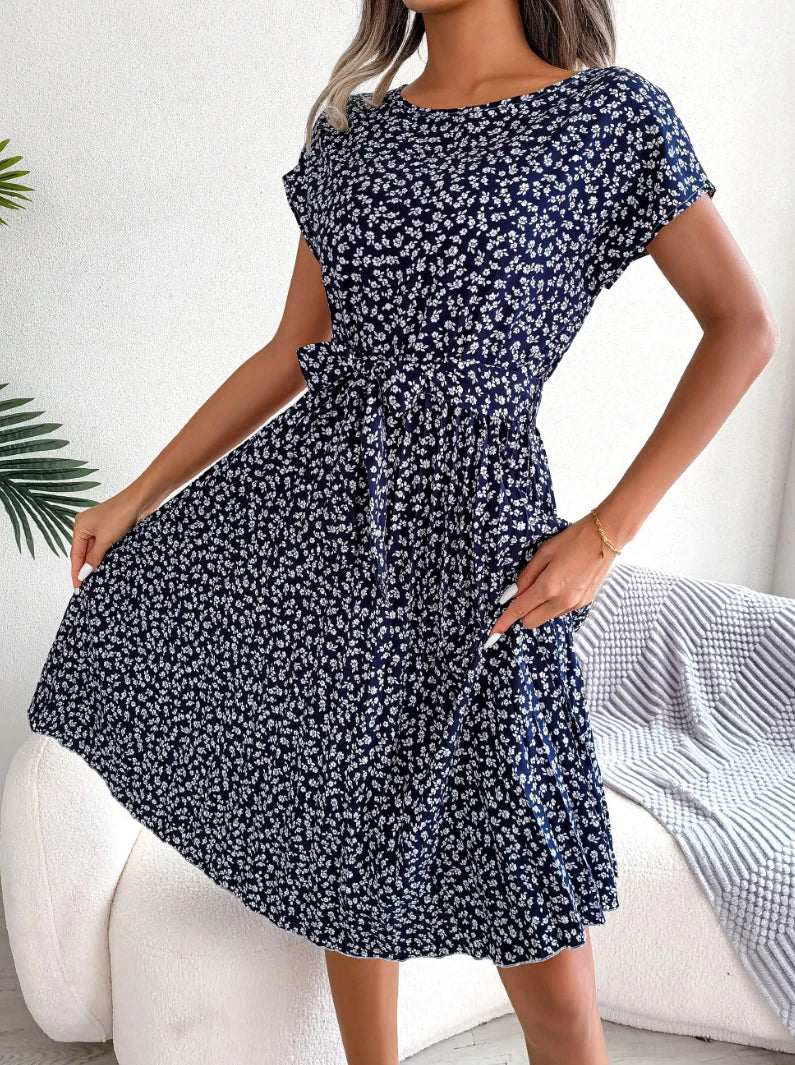 Vestido Midi Soltinho Floral