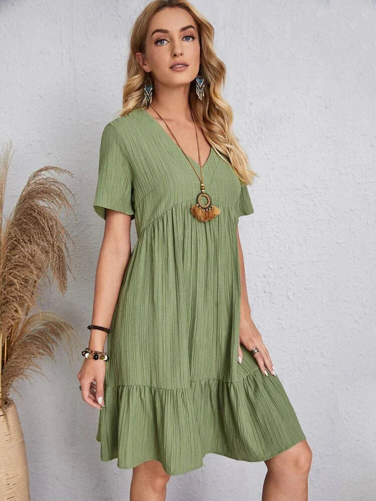 Vestido Soltinho Midi Verão